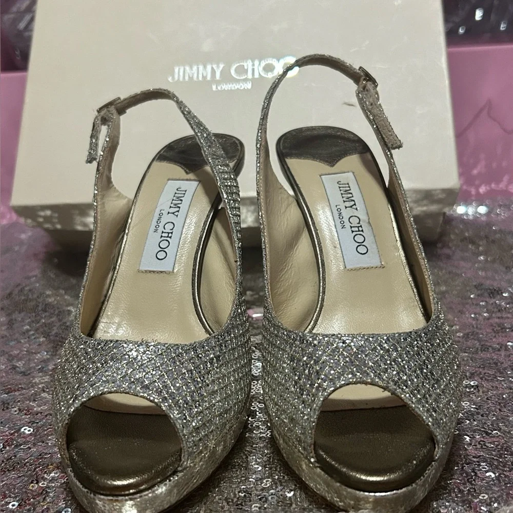 JIMMY CHOO size 7 / 38 👠 - Picture 3 of 6